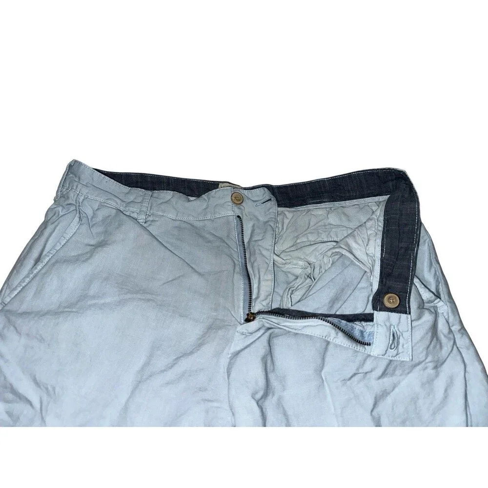 Men's Faherty Malibu Linen Shorts 8.5